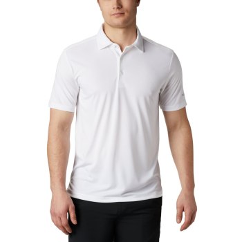 Columbia Polo Heren, Omni-Wick Drive Wit, 16FJBTPOV